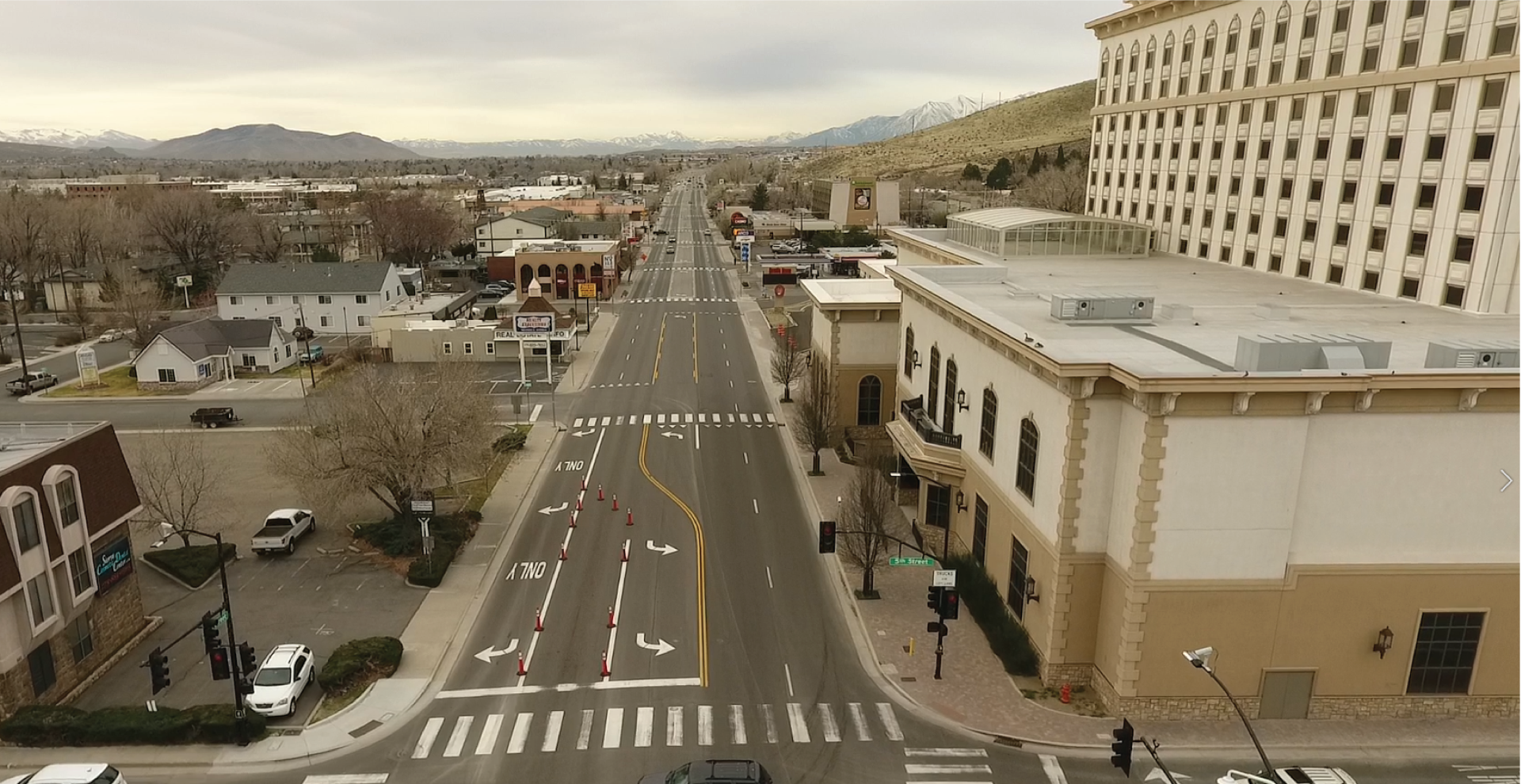 Image overlooking South Carson Street Corridor