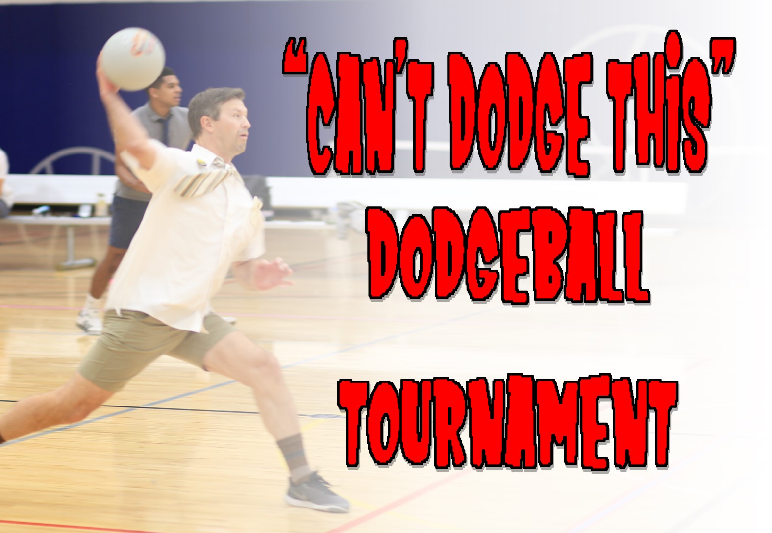 Dodgeball Tournament Website Cover