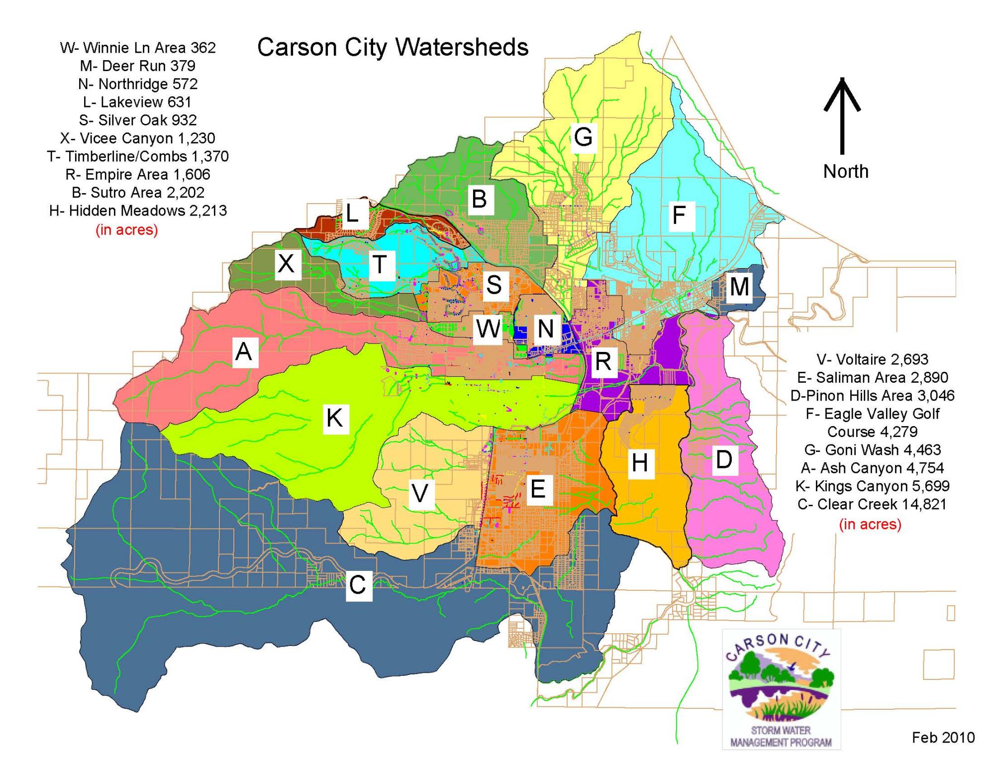 WATERSHEDS MAPCC1