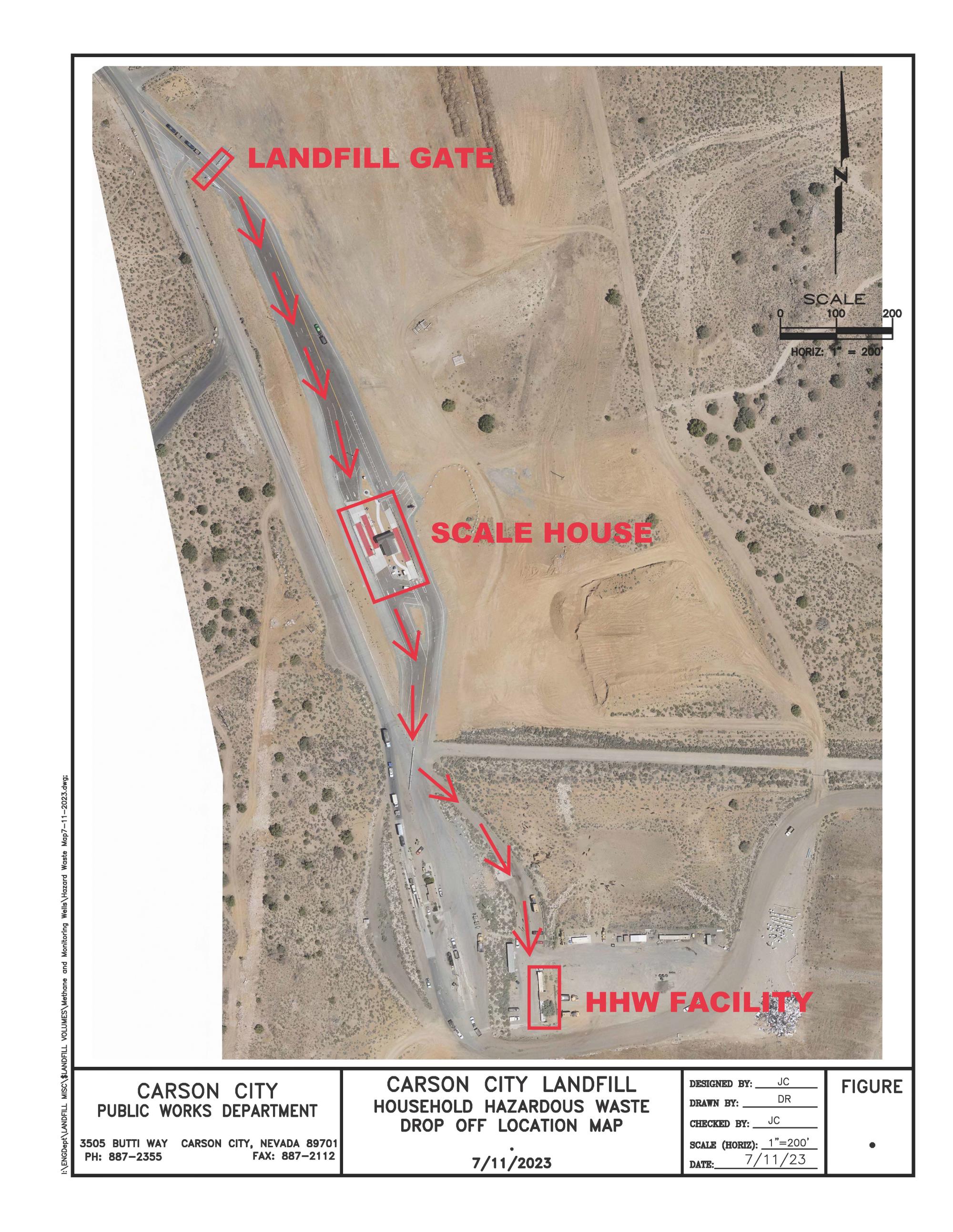 landfill map