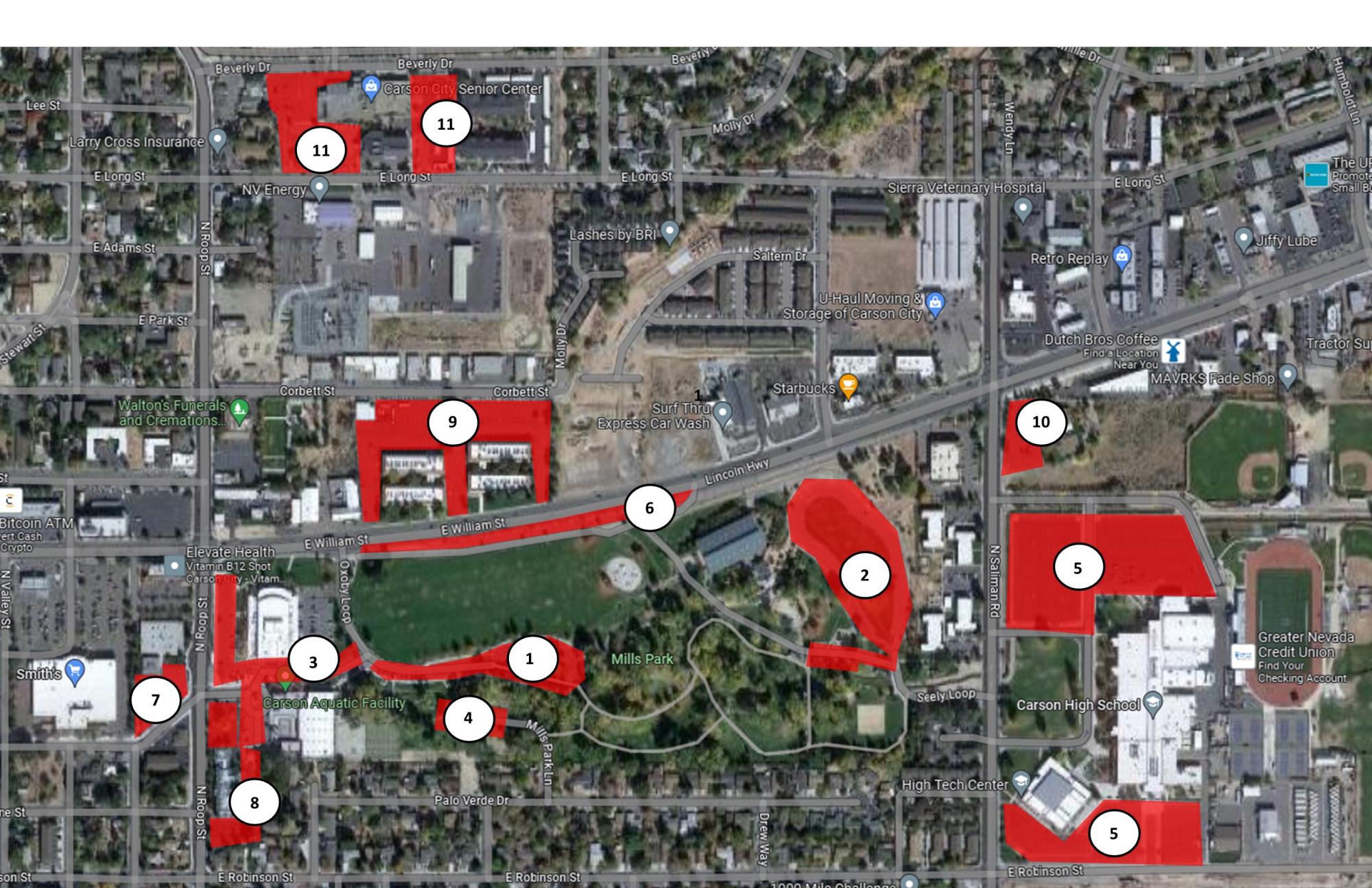 2024 Boonanza Parking Map