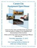 Open House flyer