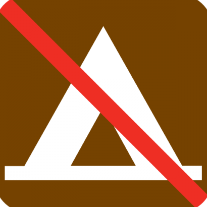 No Camping