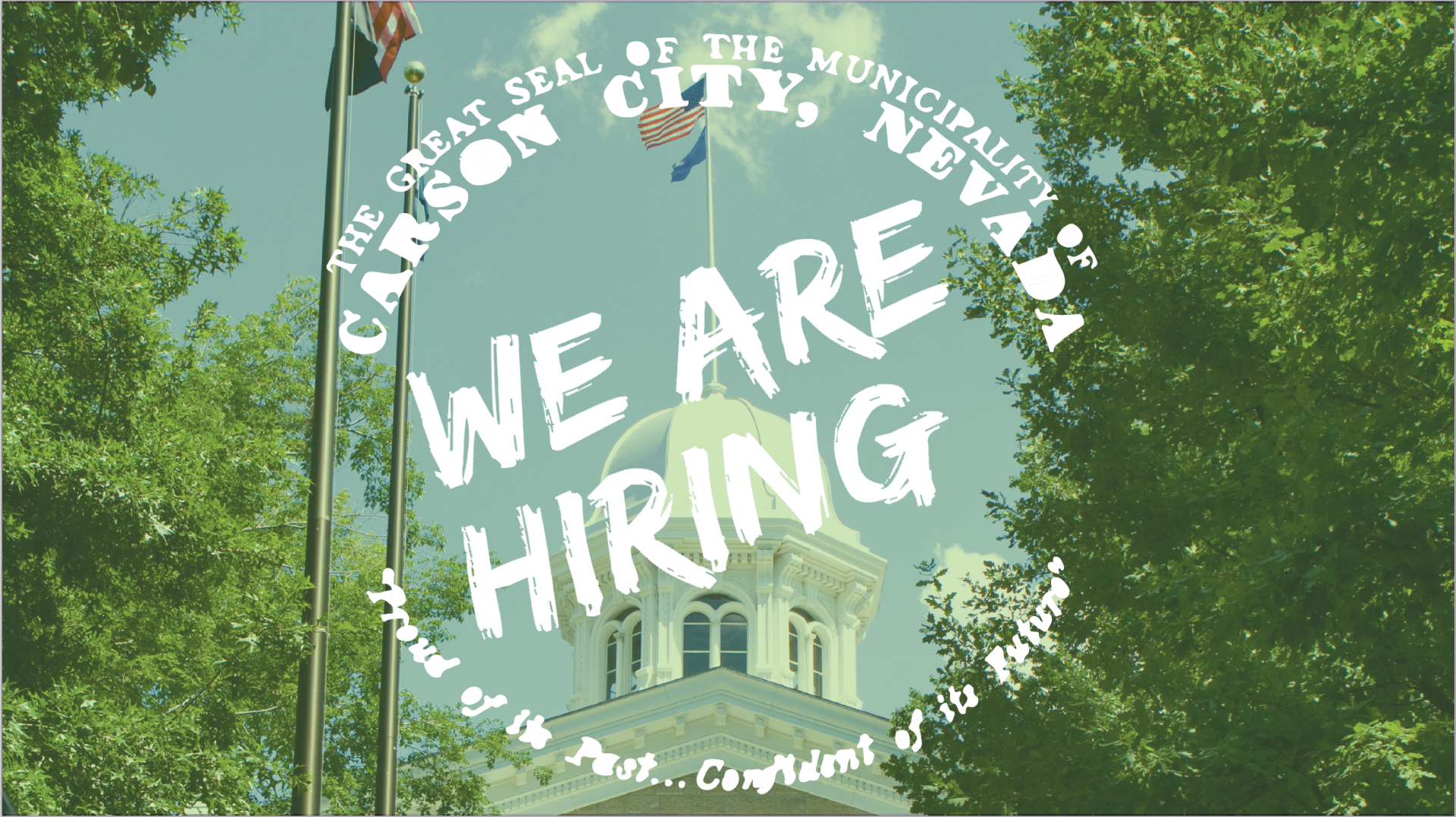 we are hiring with capitol building