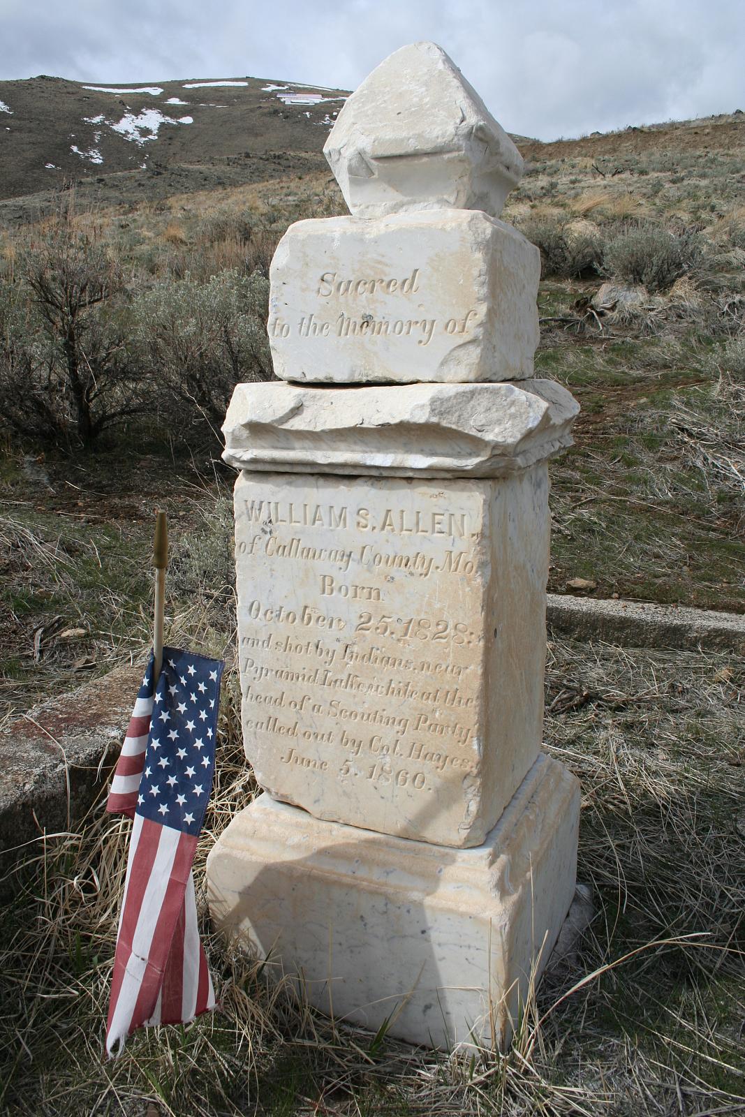 Pioneer Cemetery Grave